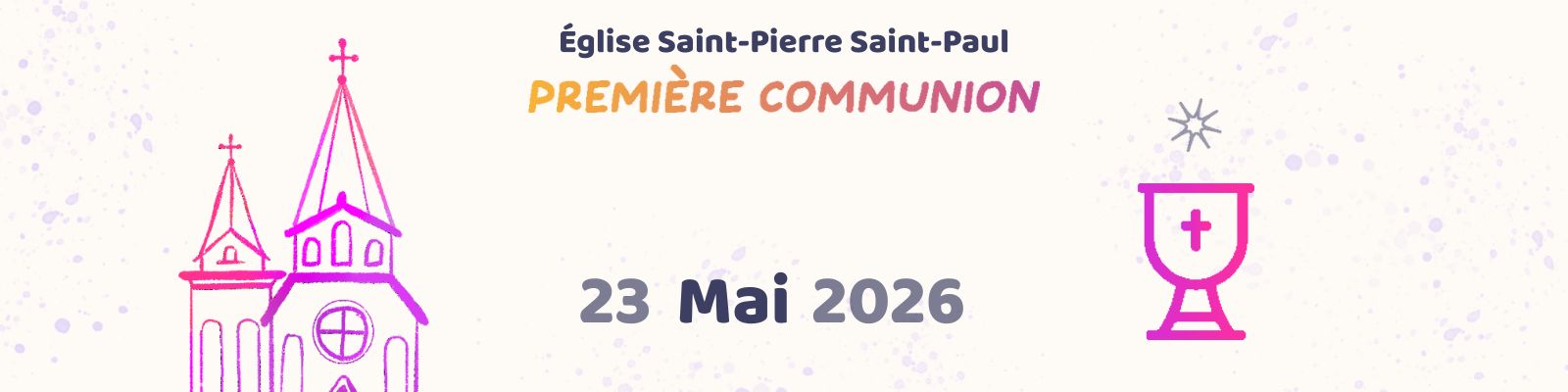 COLOMBES - Première Communion 23 mai 2026