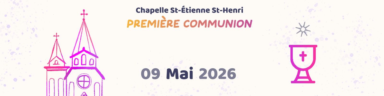 COLOMBES - Première Communion 9 mai 2026